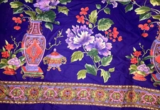 Michael Miller Chinese Vases QUILT, Sew, FABRIC - 2 1/4 Yards