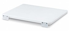 Ausonia - Tagliere polietilene da macellaio bianco 50x30x2