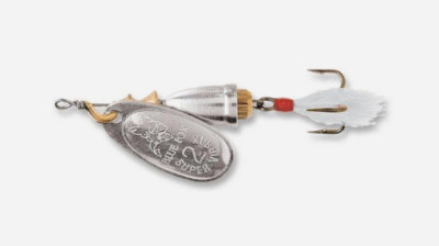 BLUEFOX Vibrax FOXTAIL- SILVER WHITE - Gr.3/ 8g -Barsch, Forelle, Zander, Hecht
