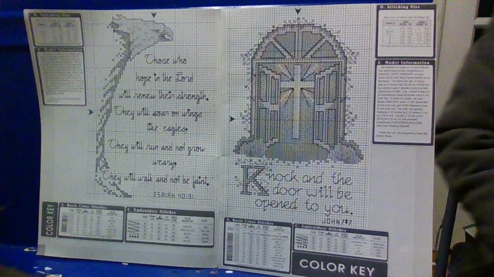 True Colors Cross Stitch Pattern "Praise The Lord" leaflet - Image 3 of 3