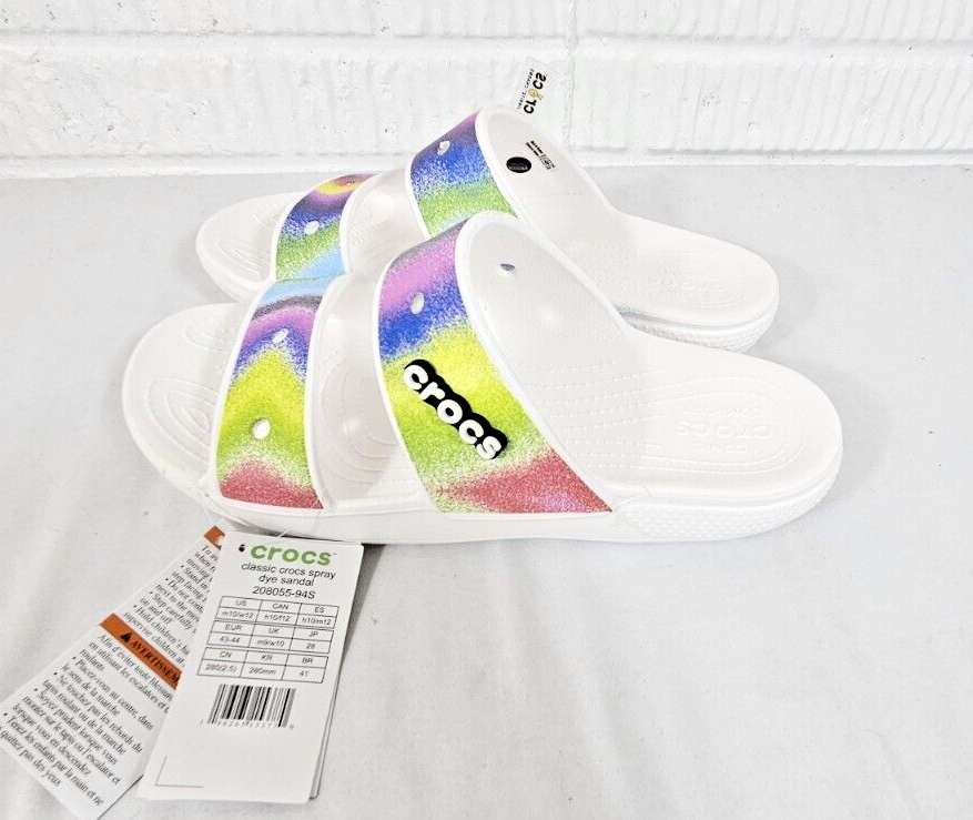 Crocs Unisex Spray Dye Sandals Women