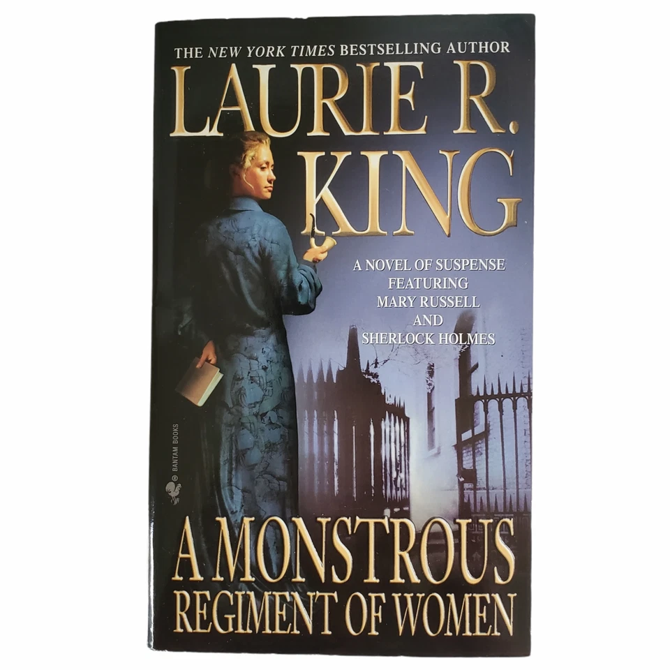 LAURIE R KING Paperback Books Lot of 5 Crime Thriller Murder Mystery Detective Foto 4 de 4