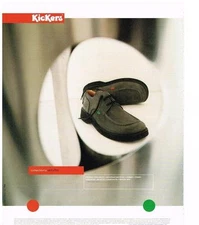 ADVERTISING 1999 KICKERS men's shoes