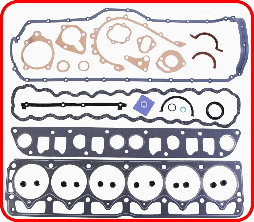 Kit de re-anillo de motor Jeep AMC Cherokee Wrangler Comanche 242 4,0 L L L6 91-95 Foto 2 de 4