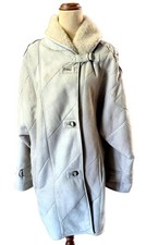 Vintage 1960s/70s Ledermann Shearling Coat Women  s AU 14/16 Long Jacket