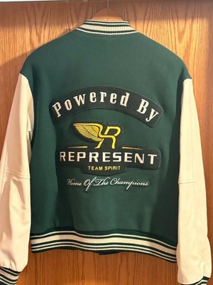 Represent Racing Team Varsity Jacket Oversize fit (S) M