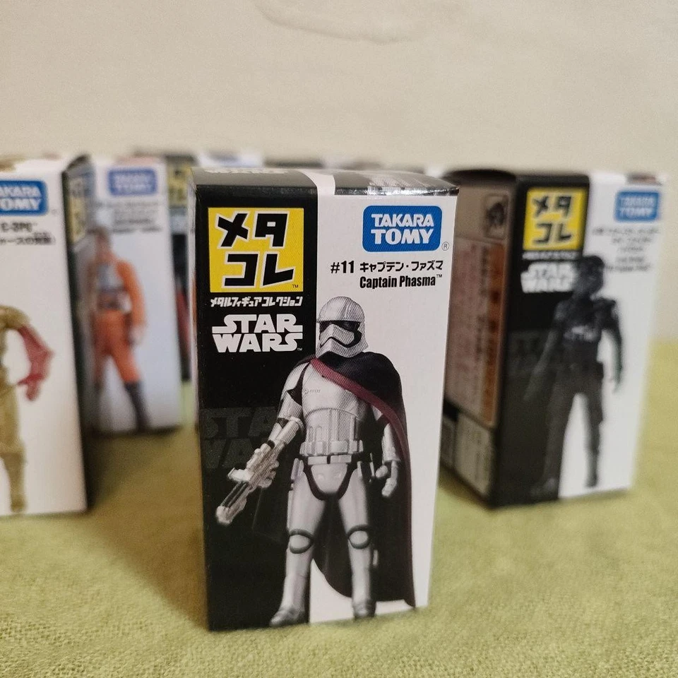 Star Wars Takara Tomy Metacolle Diecast Figure 7 Piece Set Japan Exclusive - Image 4 of 4