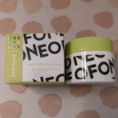 One Of One Butta Face Hydrating Mask - Green Size 0.67 FL OZ