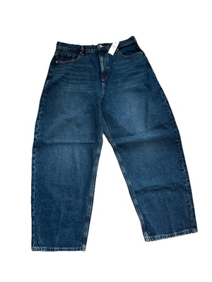 #ad Loft Women#x27;s Jeans Size 32 14 The Barrel High Rise $34.99