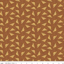 Friends of Smokey Bear Hat Toss Sienna Cotton Fabric