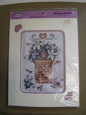 Vintage 1991 Stoney Creek Cross-Stitch Kit "Bouquet of Love" Cottage Core