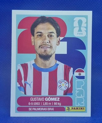 2026 Panini FIFA World Cup Sticker Gustavo Gomez #PAR 4 - Parguay