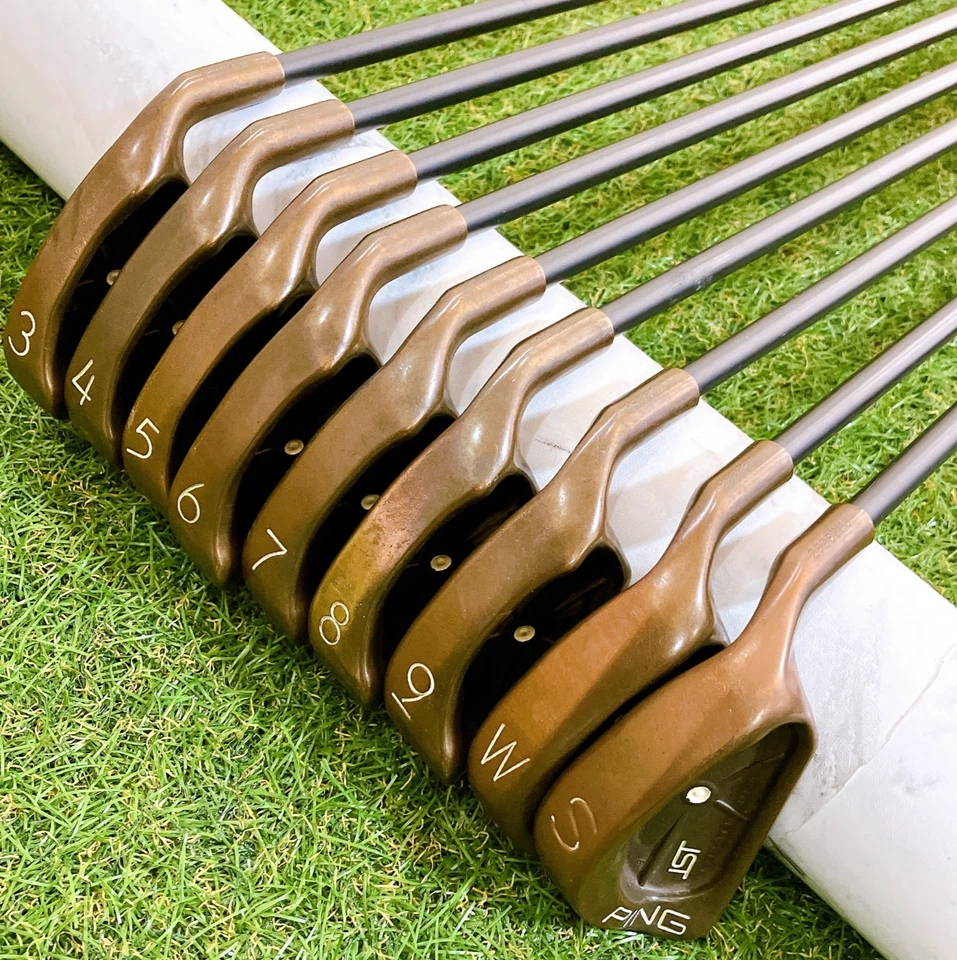 PING ISI Beryllium Copper White Men's Golf Iron Set 9pcs  Right-handed - Image 4 of 4