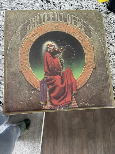 THE GRATEFUL DEAD~BLUES FOR ALLAH~1975~1ST PRESSING~CUSTOM LBL GD-LA494-G~NMINT-