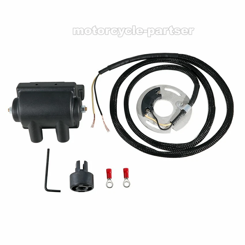 Bobina de encendido doble Fire FLTR Road Glide XLH Sportster 883 para Harley Davidson Foto 2 de 4