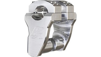 Rox Speed FX Pivoting Extended Stem Risers For 1'' Handlebar 2'' Machined Chrome