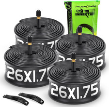 4 Pack 26X1.75/2.125 Bike Tubes, 26X1.75 26X1.95 26X2.10 26X2.125 with 35Mm Schr