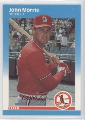 1987 Fleer Update Collector's Edition Glossy John Morris #U-83 0c4