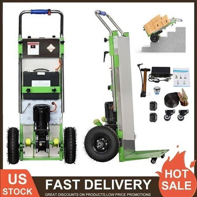 Electric Stair Climbing Hand Trucks Climber Dolly Cart for Moving 900lb Capacity