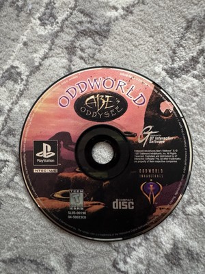 Oddworld Abes Oddysee Sony PlayStation 1 PS1 ~ Works Great! ~ Fast Shipping!