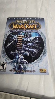 World Of Warcraft Wrath Of The Lich King Blizzard Video Games For PC Lot Of 4