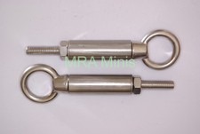 Pair Original Rover Mini stainless steel towing eye (CLUBMAN) KPU100160-C-ST
