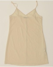 GUESS Womens Slip Dress UK 12 Medium Off White Polyester UJ16