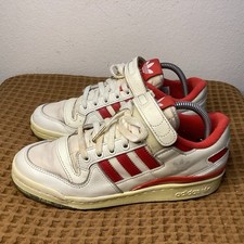 Adidas Originals Forum 84 Low AEC Mens Sz 6 GS Cloud White Red HR0557