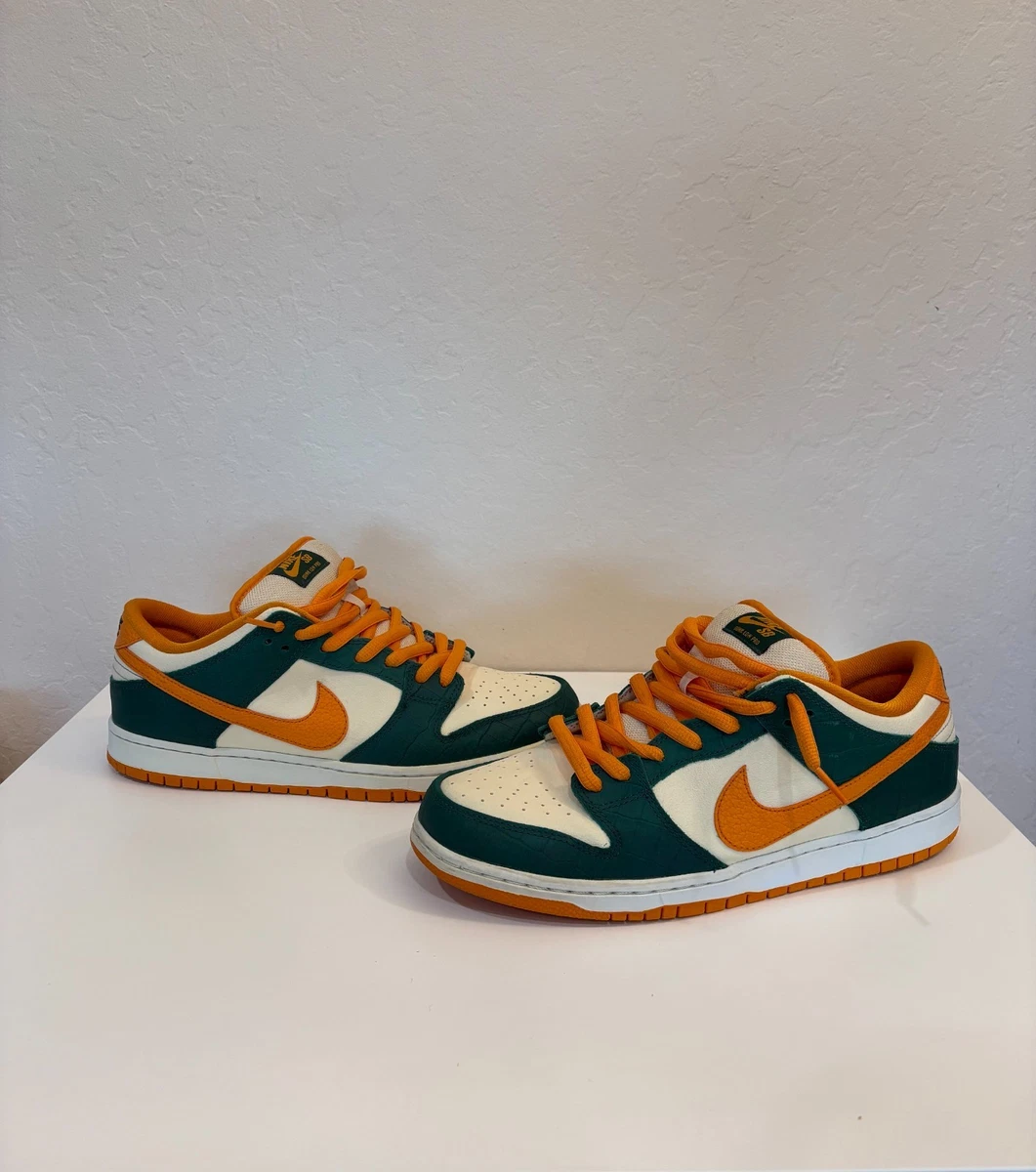 Nike Dunk Low Pro SB リージョンパイン Nike Nike SB Dunk Low Pro Legion Pine Kumquat | Size 10.5
