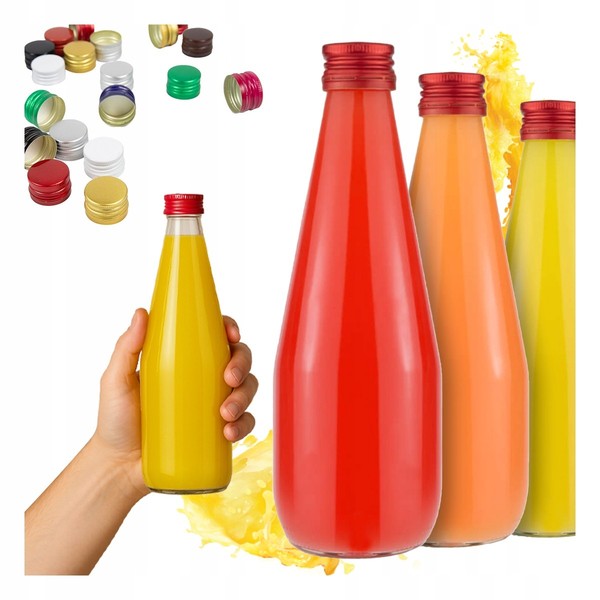 30X Butelka Kropla 700ML FüR Saft, SäFte, LiköRe, Wodka, Bimber, Alkohol, Wein-image