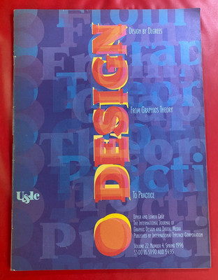 U&LC UPPER LOWER CASE Vol. 22 Nr. 4 1996 Zeitschrift Journal of Type & Graphic Design
