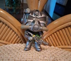 Fallout Funko Pop #370 T-51 Power Armor vinyl figure gray No Box loose