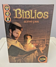 Biblios Board Game by Steve Finn (iello) Card Game New