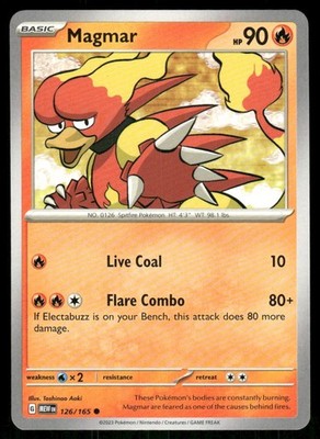 Magmar 126/165 - 151 - Common NM