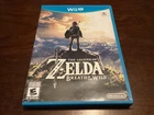 Zelda Breath of the Wild Wii U CiB Complete First Print Misprint Tested