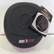 DecoGear Universal Full Size Headphone Hard Side Light Carrying Case Black NWT