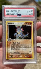 2007 POKEMON POWER KEEPERS EX ARMALDO #3/108 RARE HOLO FOIL PSA 10 on eBay
