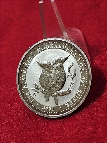 2001 Australian Silver Kookaburra 1 oz — photo from another recent sale