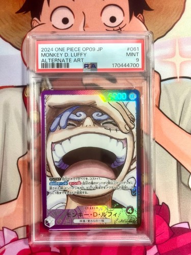 Monkey.D.Luffy (Parallel) graded PSA 9 for sale on eBay