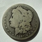 1881-O $1 Morgan Silver Dollar