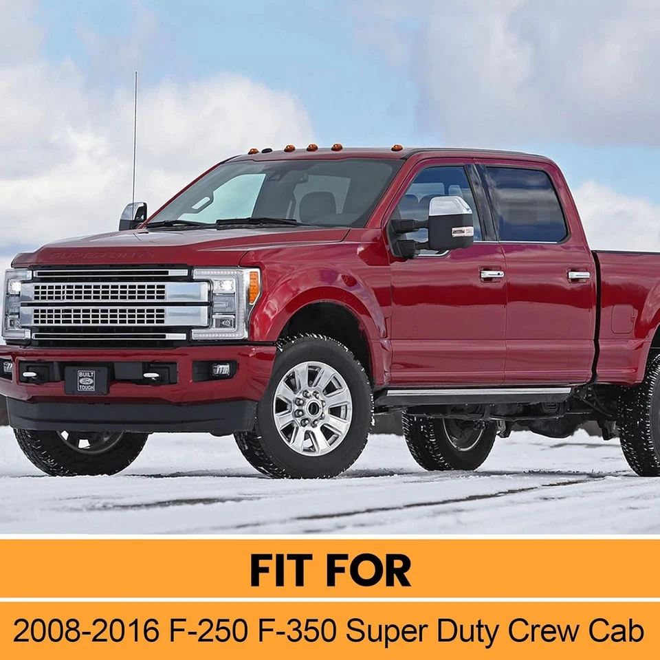 Silicone Body Mount Bushings Bolt Kit For Ford F250 F350 08-16 Crew Cab 2/4WD - Image 2 of 4