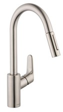 Hansgrohe 04505800 Focus Kitchen Faucet, 2-Sp...