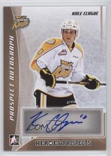 2016-17 Leaf ITG Heroes & Prospects Prospect Bronze Kale Clague #PA-KC1 Auto 0w8