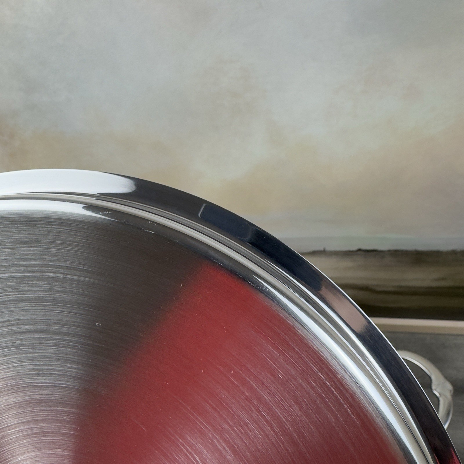 Hestan NanoBond® Titanium Stainless-Steel Stock Pot 8-Qt. Scratched Scuffed Read