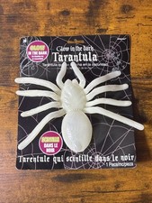 Amscan Glow In The Dark Tarantula Halloween Decor