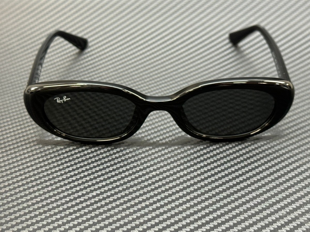 RAY BAN RB4441D 667787 Black Grey Unisex 53 mm Sunglasses | eBay