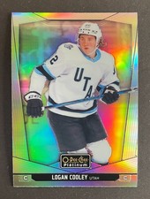 2024-25 O-Pee-Chee Platinum Rainbow 99 Logan Cooley Utah Mammoth