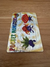 1999 Vintage Pocket Monsters Vending Prism Oddish Gloom Vileplume #1197 Pokemon