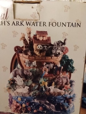 Classic Treasures Musical Noah's Ark Water Fountain 