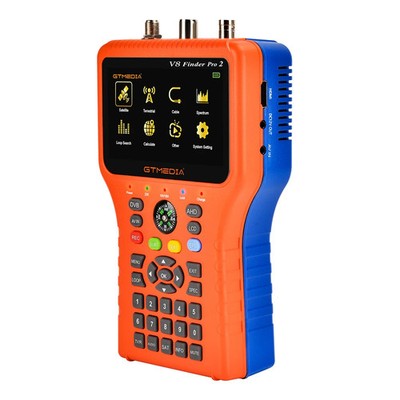 V8 Finder PRO 2 Satellite Signal Finder DVB-S2X/S2/S/ AHD H.265 Meter Satellite